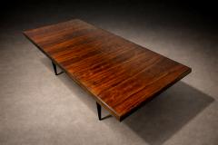  M veis Cimo Brazilian Mid Century Modern Extendable Dining Table in Hardwood Cimo 1960s - 4581156