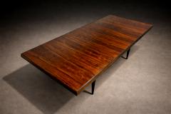  M veis Cimo Brazilian Mid Century Modern Extendable Dining Table in Hardwood Cimo 1960s - 4581157