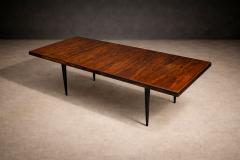  M veis Cimo Brazilian Mid Century Modern Extendable Dining Table in Hardwood Cimo 1960s - 4581158