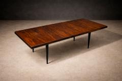  M veis Cimo Brazilian Mid Century Modern Extendable Dining Table in Hardwood Cimo 1960s - 4581159