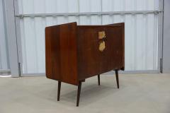 M veis Cimo Brazilian Modern Chest of Drawers in Hardwood by Moveis Cimo 1950s Brazil - 3559521