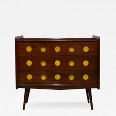  M veis Cimo Brazilian Modern Chest of Drawers in Hardwood by Moveis Cimo 1950s Brazil - 3573600