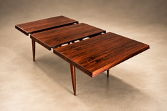  M veis Cimo Brazilian Modern Extendable Rosewood Dining Table by Cimo 1960s Lot 612B - 4797555