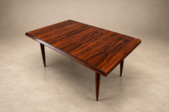  M veis Cimo Brazilian Modern Extendable Rosewood Dining Table by Cimo 1960s Lot 612B - 4797558
