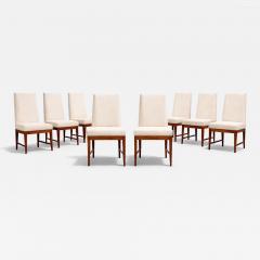  M veis Cimo Cimo Brazil 1950 Set of 8 Tall Back Dining Chairs in Cavi na - 4538886