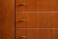 M veis Cimo Cimo Brazilian Rosewood Credenza and Brass Hardware 1960s - 4571592