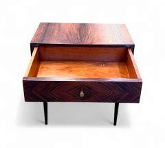  M veis Cimo Nightstand with drawer in Rosewood Cimo 1950s Lot 812 - 4339942