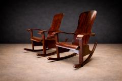  M veis Cimo Rocking Chair in Bentwood Moveis Cimo 1950s - 4579539