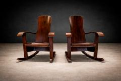  M veis Cimo Rocking Chair in Bentwood Moveis Cimo 1950s - 4579540