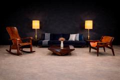  M veis Cimo Rocking Chair in Bentwood Moveis Cimo 1950s - 4579547