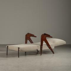  M veis Drago Tridente Lounge Chair by M veis Drago Brazilian Mid Century Modern Design - 3335552