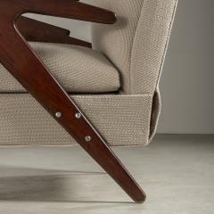  M veis Drago Tridente Lounge Chair by M veis Drago Brazilian Mid Century Modern Design - 3335554