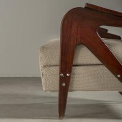  M veis Drago Tridente Lounge Chair by M veis Drago Brazilian Mid Century Modern Design - 3335555