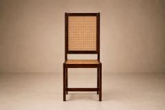  M veis Primus Set of Ten Brazilian Modern Dining Chairs in Rosewood and Cane by M veis Primus - 4621593
