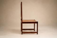  M veis Primus Set of Ten Brazilian Modern Dining Chairs in Rosewood and Cane by M veis Primus - 4621601