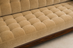  M veis Provenzal Sofa in Brazilian Rosewood and Camel Mohair by M veis Provenzal Brazil - 4692681