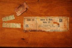  M veis Val rio Brazilian Modernist Bookshelf in Ebonized Pau Marfim with Bronze Sabots - 4525331