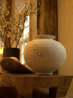  MATHILDE MARTIN CERAMIC LARGE OFF WHITE M18 CERAMIC VASE - 3617618