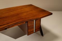  MIM Mobili Italiani Moderni Ennio Fazioli and Writing Desk in Rosewood for MIM Roma Italy 1958 - 4570486