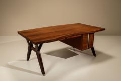  MIM Mobili Italiani Moderni Ennio Fazioli and Writing Desk in Rosewood for MIM Roma Italy 1958 - 4570495