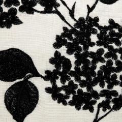  MOGUL Black and White Floral Pillow By MOGUL - 4237177