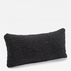  MOGUL Charcoal Boucle Kidney Pillow By MOGUL - 4249163