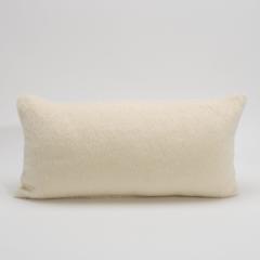  MOGUL Cream Alpaca Kidney Pillow By MOGUL - 4237171