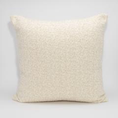  MOGUL Cream Tan Boucle Euro Pillow By MOGUL - 4237076