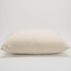  MOGUL Cream Textured Euro Pillow By MOGUL - 4237071