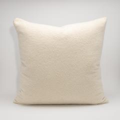  MOGUL Cream Textured Euro Pillow By MOGUL - 4237073
