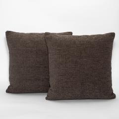  MOGUL Modern Charcoal Check Decorative Pillow by MOGUL - 4235259