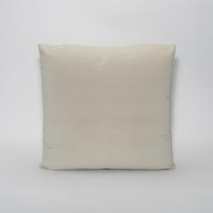  MOGUL Modern Cream Velvet Decorative Pillow by MOGUL - 4235173
