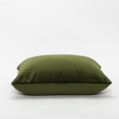  MOGUL Modern Evergreen Velvet Decorative Pillow by MOGUL - 4235193