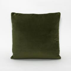  MOGUL Modern Evergreen Velvet Decorative Pillow by MOGUL - 4235194