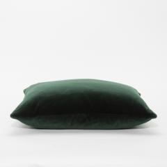  MOGUL Modern Green Velvet Decorative Pillow by MOGUL - 4235315