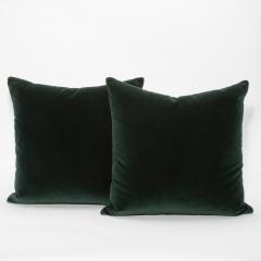  MOGUL Modern Green Velvet Decorative Pillow by MOGUL - 4235318