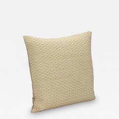  MOGUL Modern Tan Leather Chevron Decorative Pillow by MOGUL - 4249087