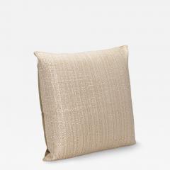  MOGUL Modern Tan Silk Weave Decorative Pillow by MOGUL - 4249095