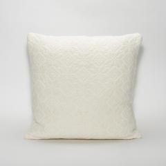  MOGUL Modern White Textured Decorative Pillow by MOGUL - 4235225