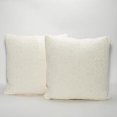  MOGUL Modern White Textured Decorative Pillow by MOGUL - 4235227
