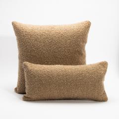  MOGUL Tan Boucle Kidney Pillow By MOGUL - 4237178