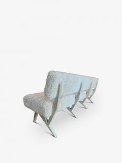  MONC XIII METROPOLE 7 BENCH WITH SHEARLING - 3617489