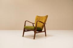  Madsen Schubell Lounge Chair Model MS6 in Teak by Madsen Schubell Denmark 1950s - 2973927