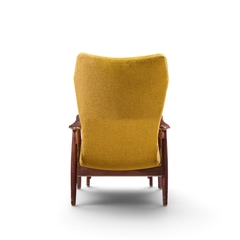  Madsen Schubell Madsen Schubell MS20 Mid Century Danish Teak Reclining Lounge Chair Ottoman - 4740570