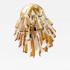  Maestri Vetrai Midcentury Italian Glass Chandelier by Maestri Vetrai - 3021949