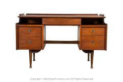  Mainline by Hooker Mid Century Mainline Hooker Floating Walnut Desk - 3973720