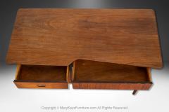  Mainline by Hooker Mid Century Mainline Hooker Walnut Desk - 4012939