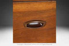  Mainline by Hooker Mid Century Mainline Hooker Walnut Desk - 4012940