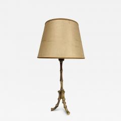  Maison Bagu s 1950s Bronze bamboo lamp by Maison Bagu s - 3944307