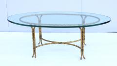  Maison Bagu s 1950s Maison Bagu s Gilt Bronze Coffee Table - 2635949